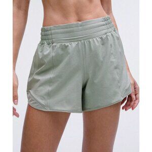 Hotty Hot High Rise Short 4" - Jade Grey